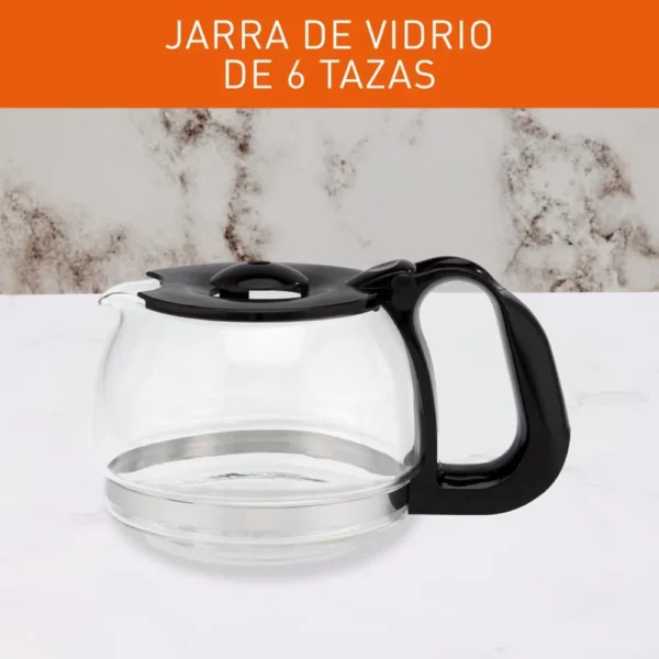Cafetera de filtro Café City IMUSA 6 Tazas Negro - Image 4