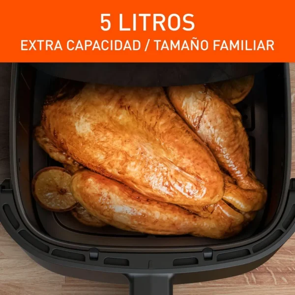Freidora de aire MAXX Mecanica IMUSA 5 Litros Mecánica Negra - Image 3
