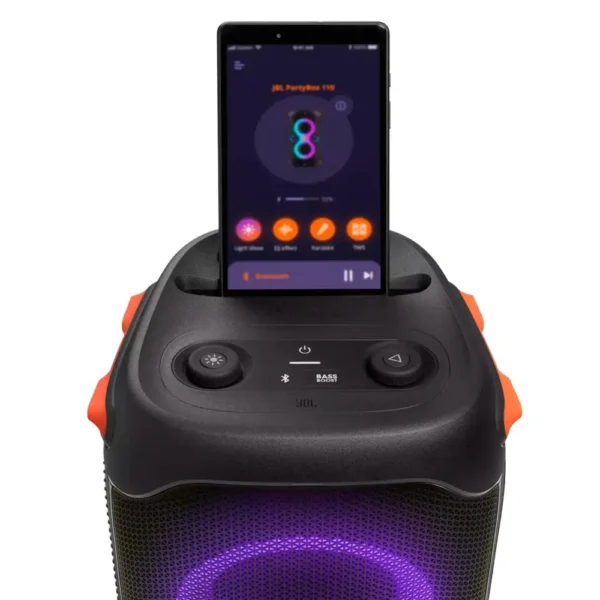 Parlante Portatil Jbl Partybox 110 160W Impermeable 12H Led - Image 5