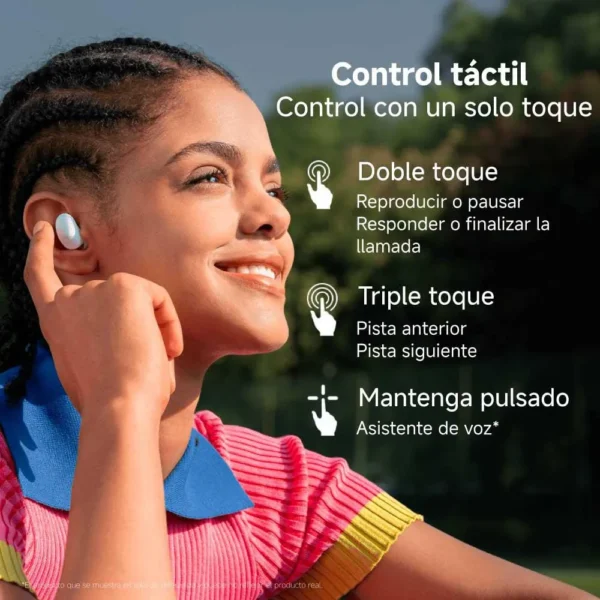 Audifonos XIAOMI Redmi Buds 6 Play Inalámbricos Negro - Image 2