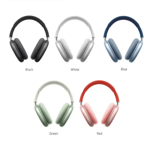 Audifonos Inalambricos Bluetooth Over Ear Diadema Estereo P9 Plateado - Image 2