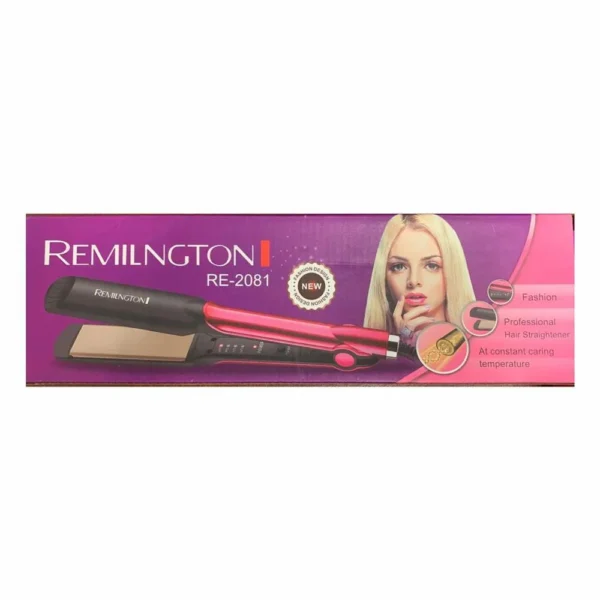 Plancha De Cabello Remington Re 2081 Pelo Liso Alisadora - Image 3