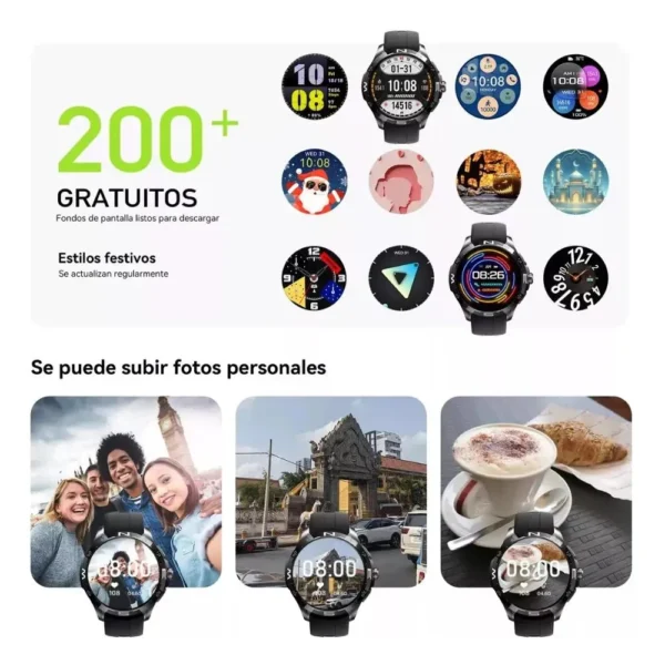 Reloj Smartwatch Kieslect Actor Leading Gps 1.6In Amoled Bt - Image 4