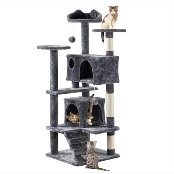 Gimnasio Para Gatos Multifuncional De Lujo Descanso Y Rascado - Image 5