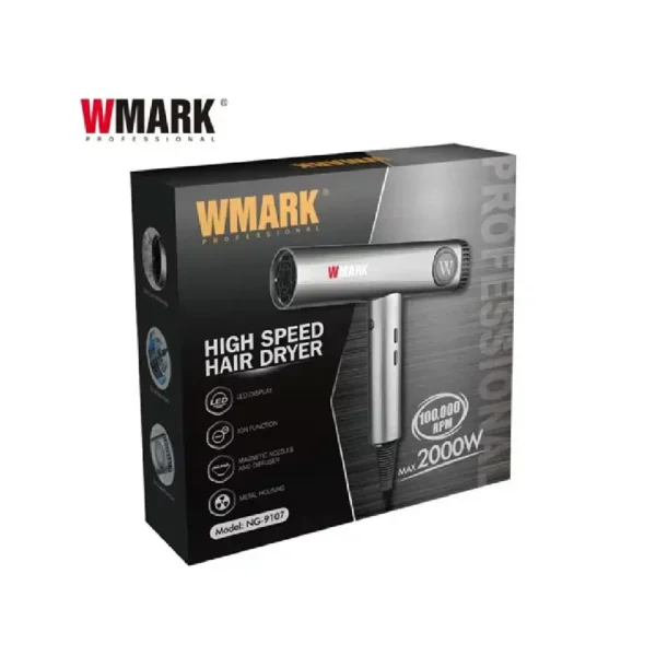 Secador Para Cabello Original Wmark Ng 9107 Tecnología Iónica - Image 2